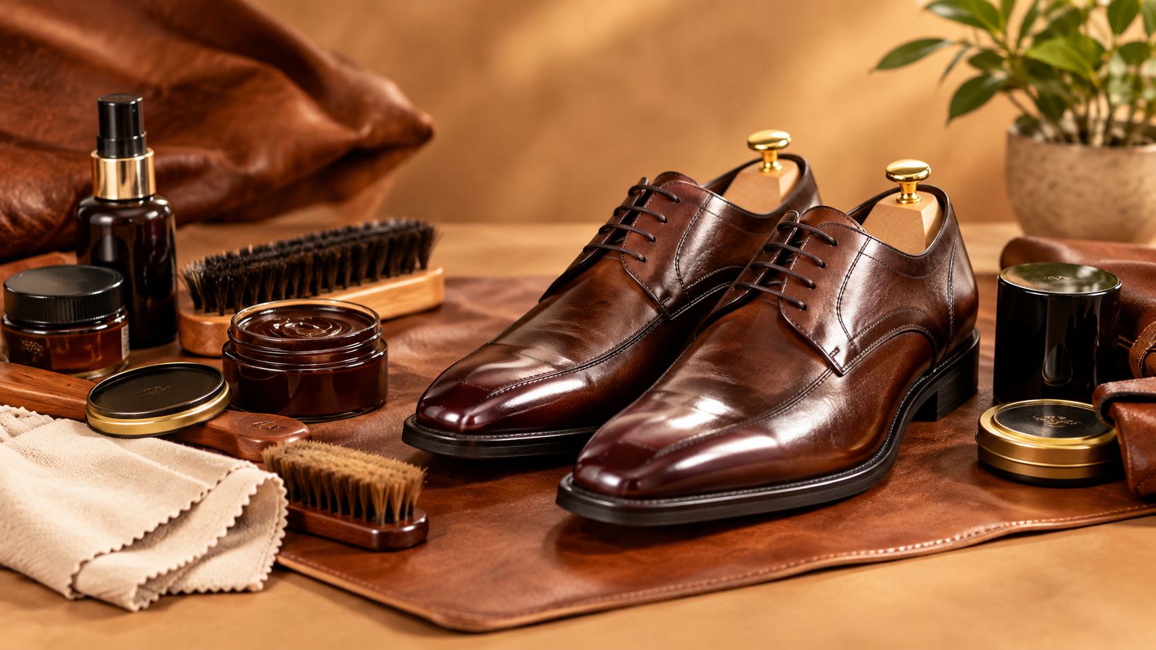 چگونه از کفش چرم طبیعی مراقبت کنیم؟ راهنمای کامل نگهداری کفش چرمی